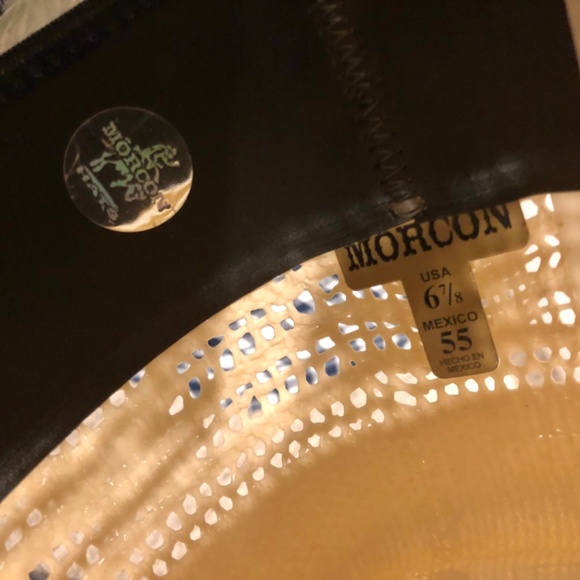 NWT - Genuine Morcon Ivory Straw Cowboy Hat main image 5